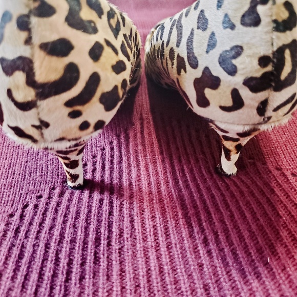 Zara Leopard Heels - Picture 9 of 10